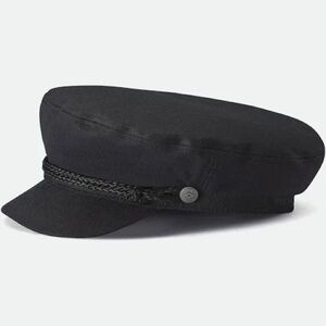 Brixton Black Fiddler Fisherman Cap